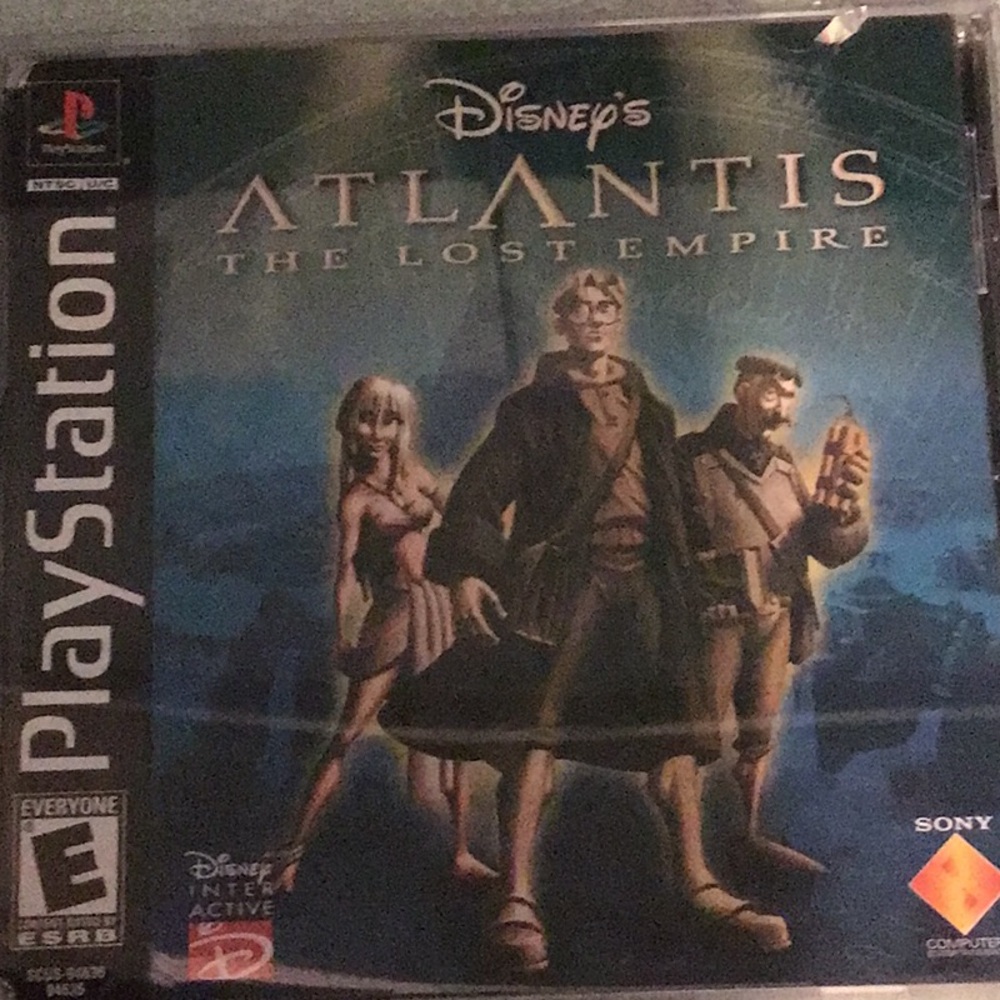 PlayStation Disneys Atlantis The Lost Empire interactive game